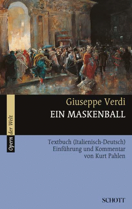 Verdi Ein Maskenball Text Book