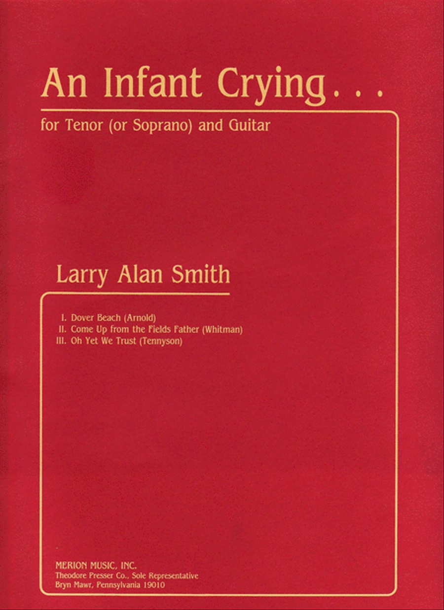 An Infant Crying Chamber Music scores gallery preview page 1
