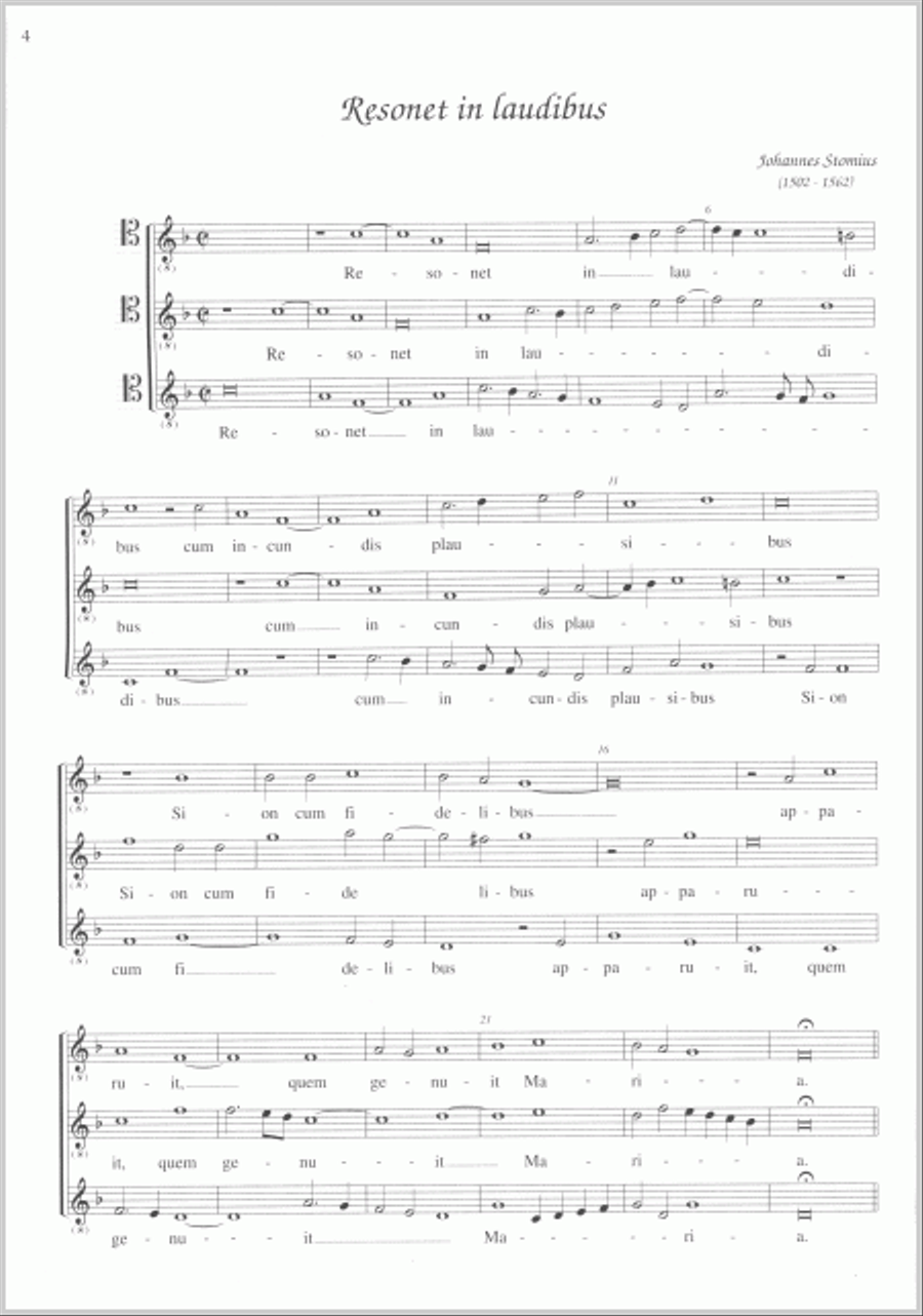 Weihnachtslieder der Renaissance Collection / Songbook scores gallery preview page 2