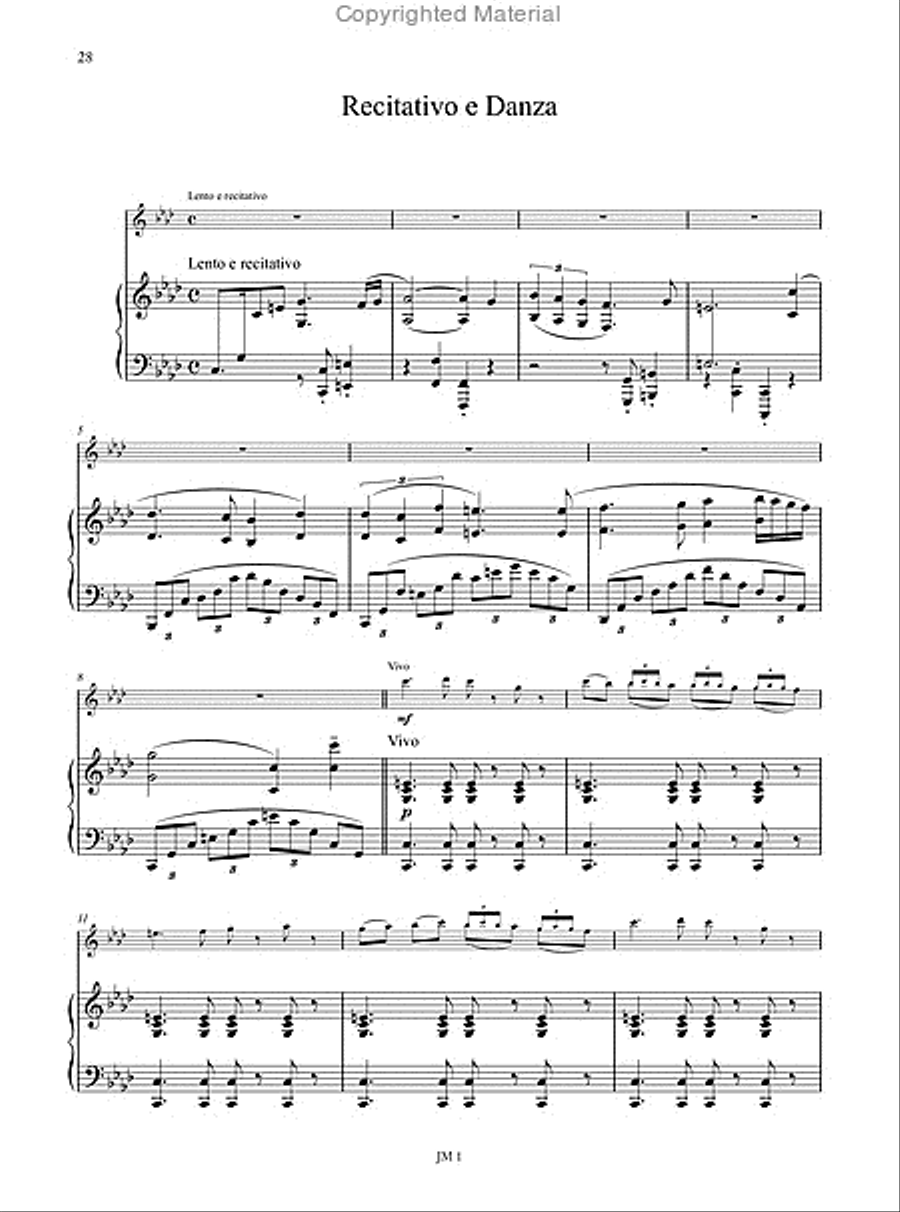 12 Jewish Songs for Violin and Piano (2006) Violin Solo scores gallery preview page 11