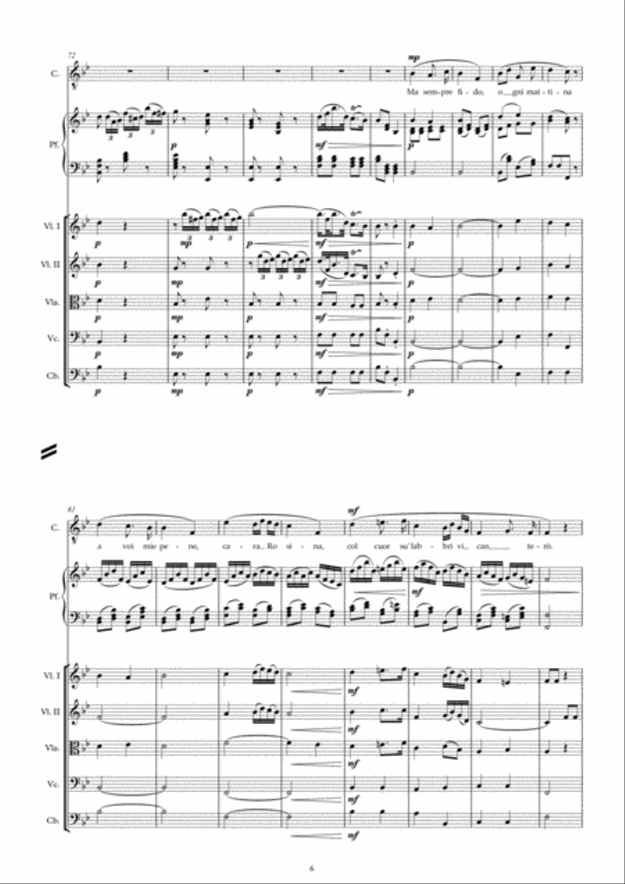 Saper bramate Full Orchestra scores gallery preview page 6