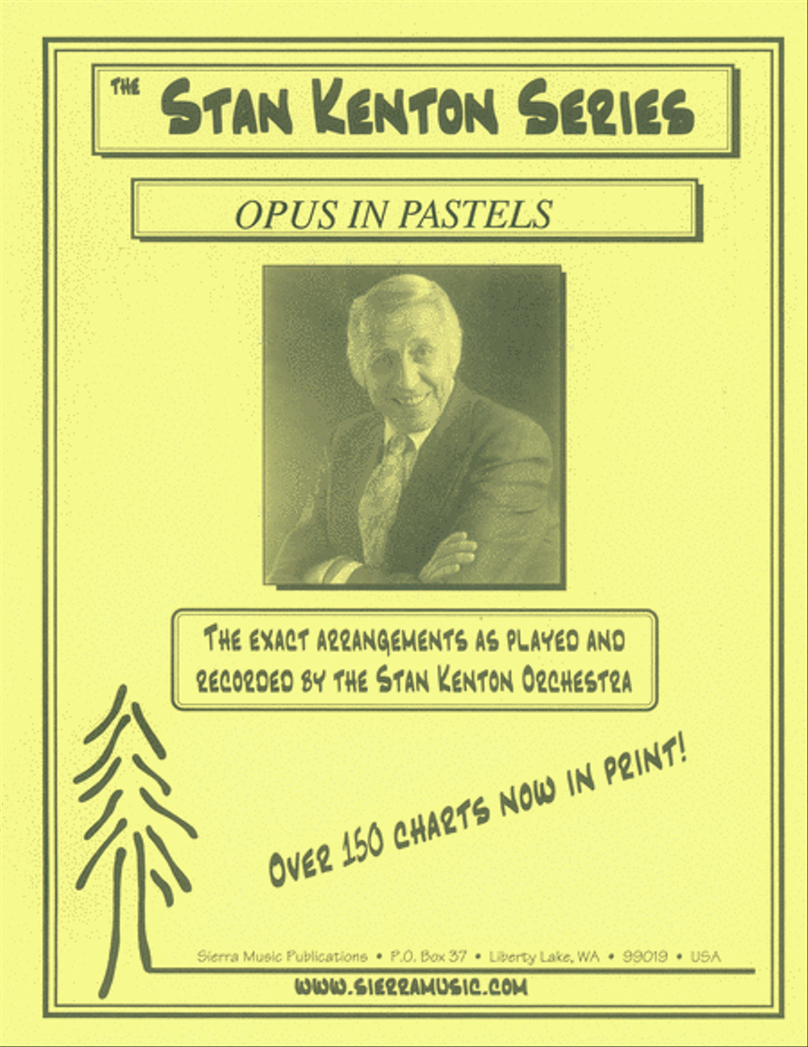 Opus in Pastels Jazz Ensemble scores gallery preview page 1