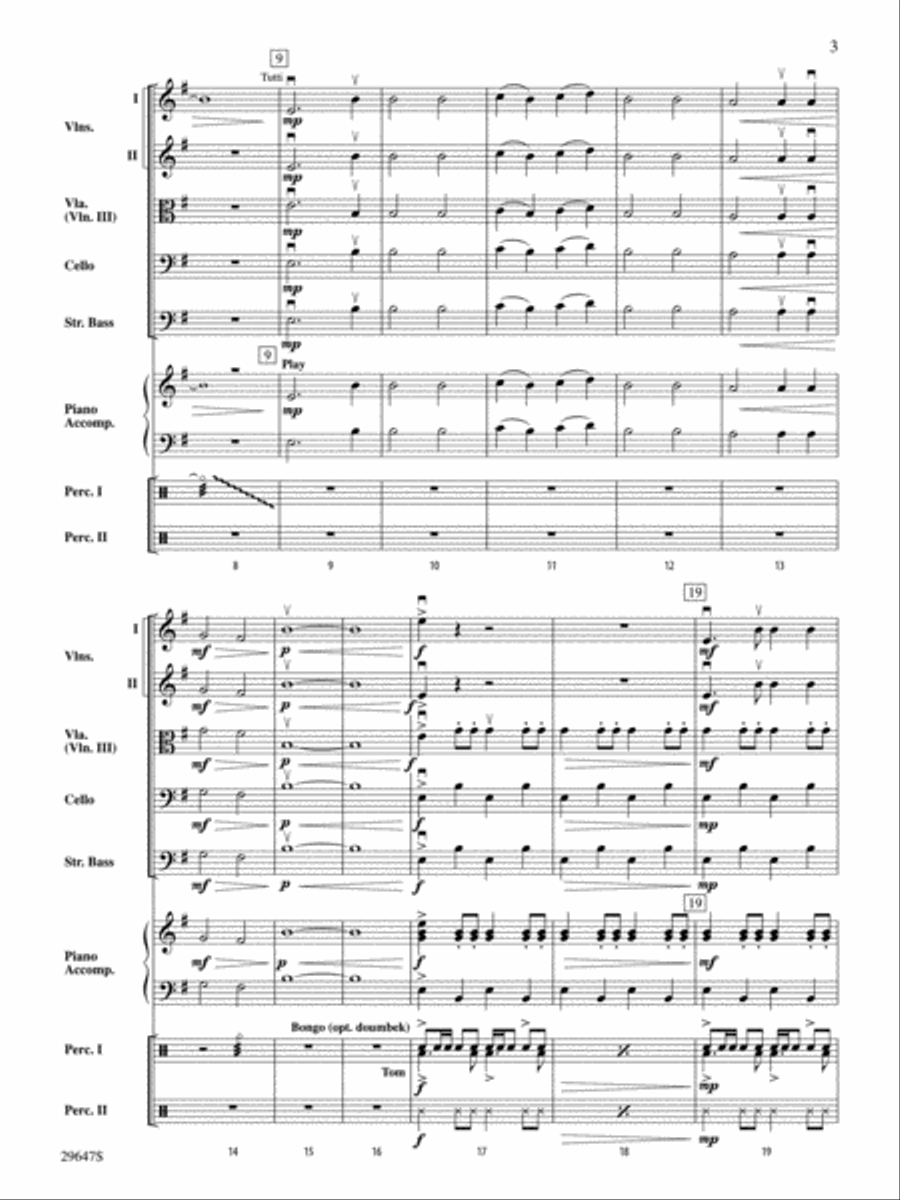 Üsküdar String Orchestra scores gallery preview page 3