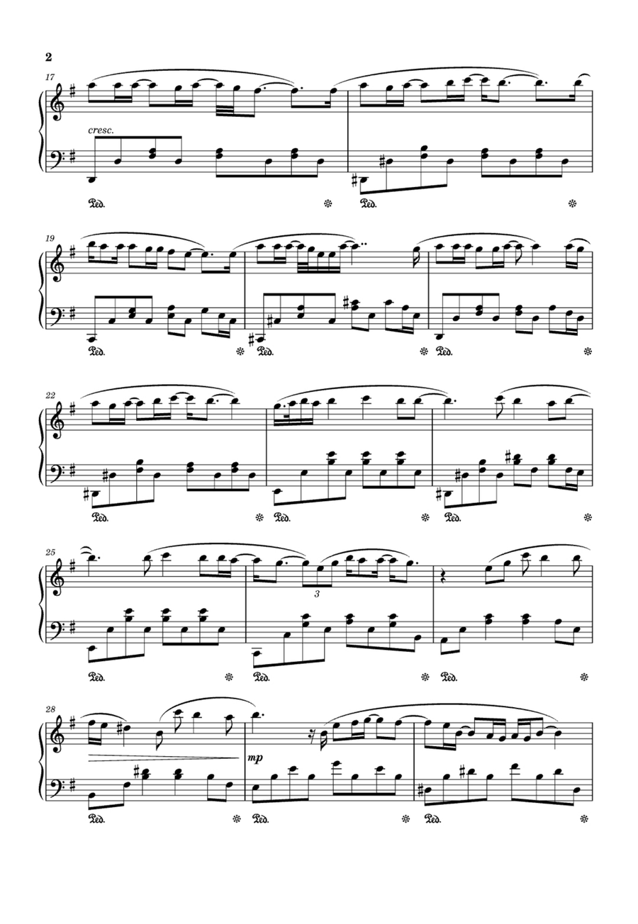 Hurt Hurt Easy Piano scores gallery preview page 2