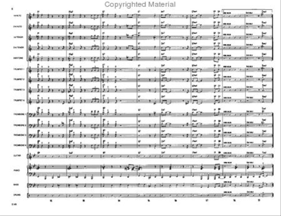 Big Daddy's Blues Big Daddy's Blues Jazz Ensemble scores gallery preview page 6