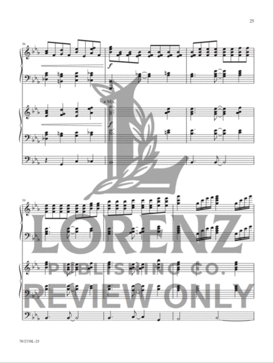 My Father's World Sacred scores gallery preview page 19