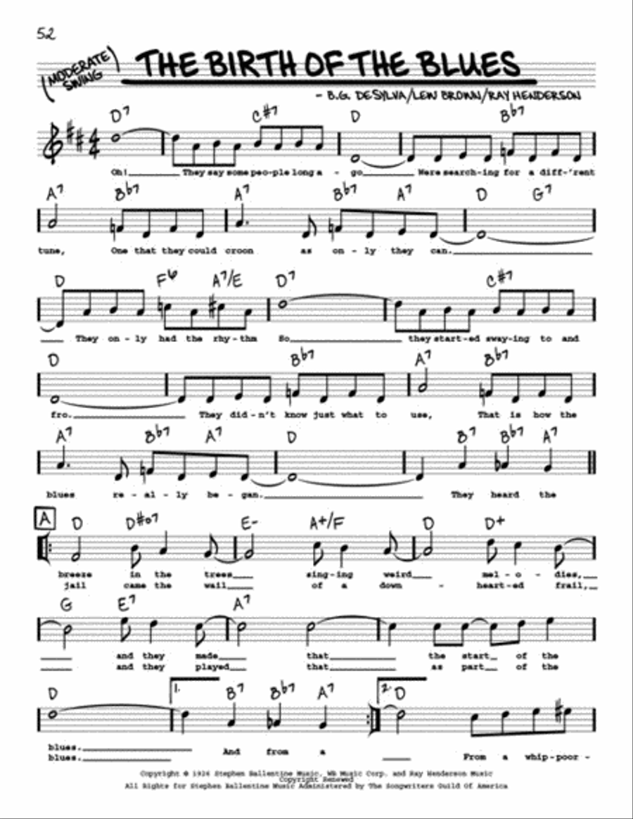 The Real Dixieland Book The Real Dixieland Book B-Flat Instrument scores gallery preview page 3