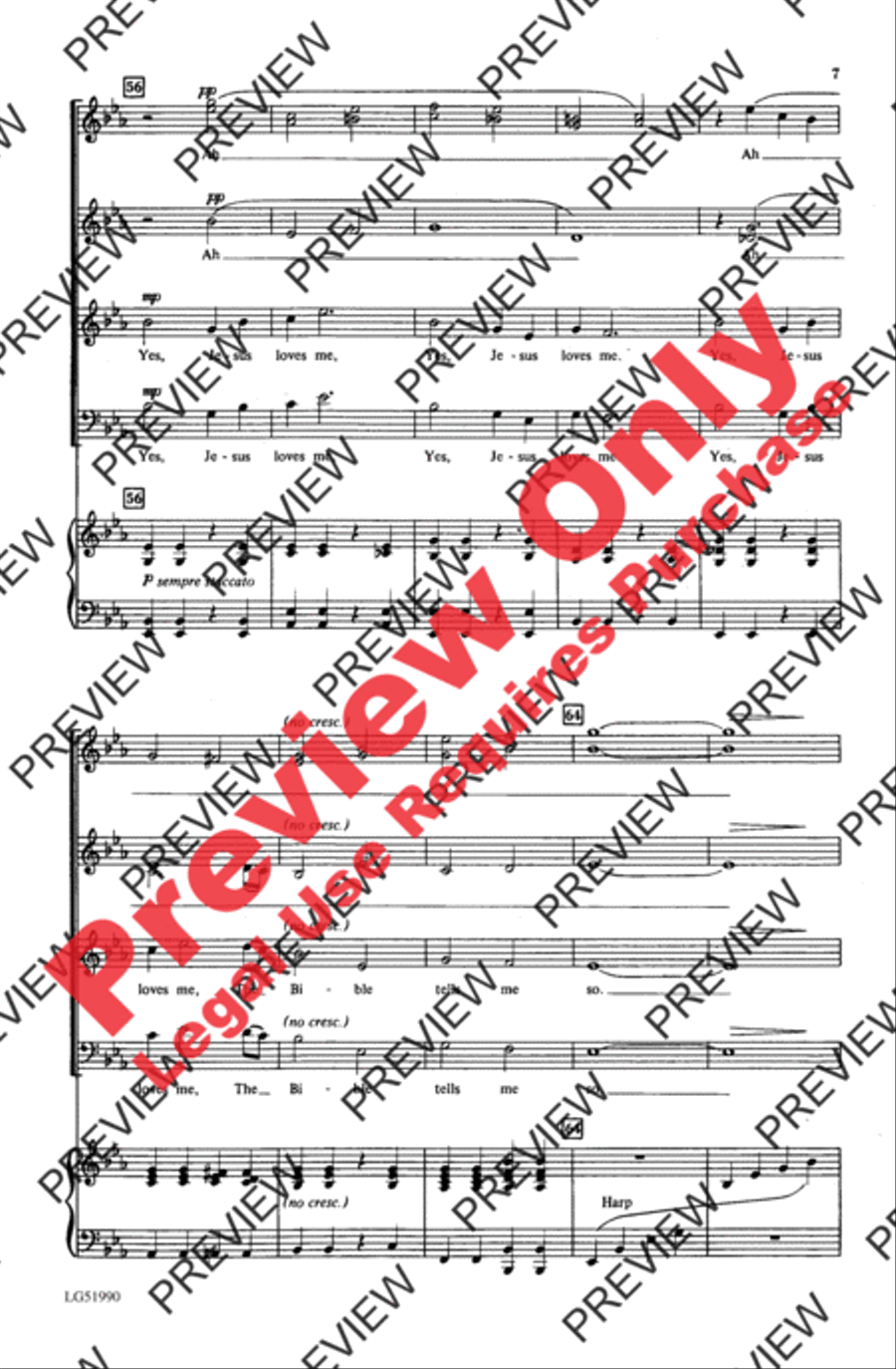 Carol Cantata Carol Cantata 4-Part scores gallery preview page 7