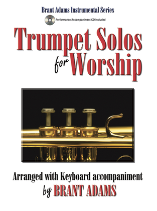 Book cover for Trumpet Solos for Worship