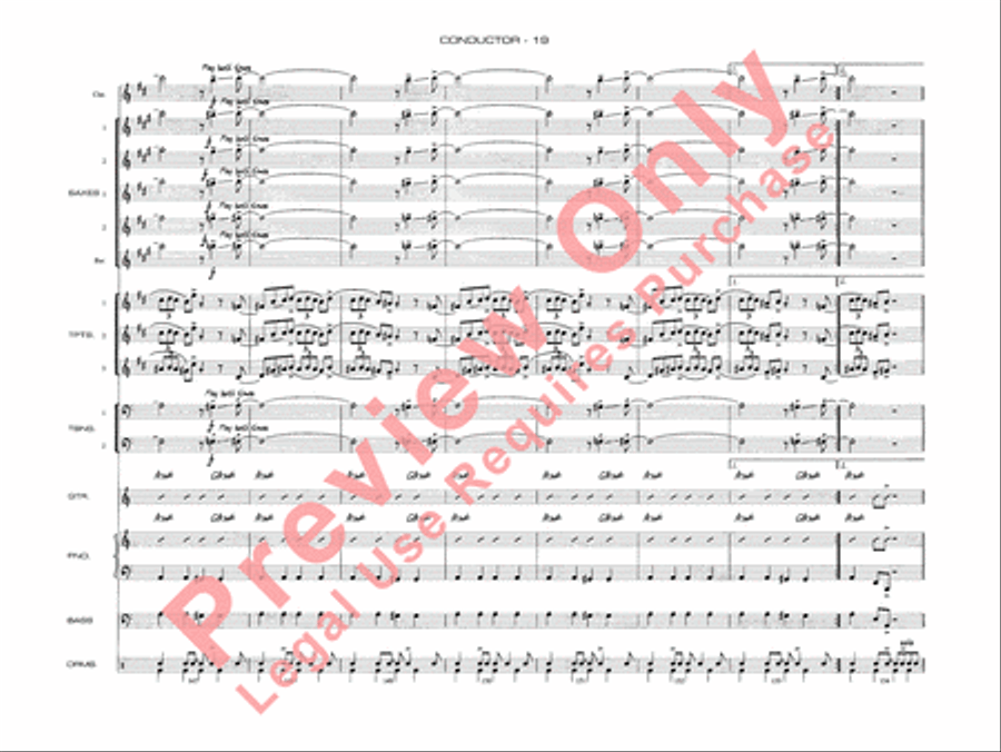 A Salute to Benny Goodman Jazz Ensemble scores gallery preview page 21