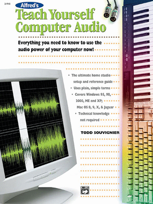 Book cover for Alfred's Teach Yourself Computer Audio