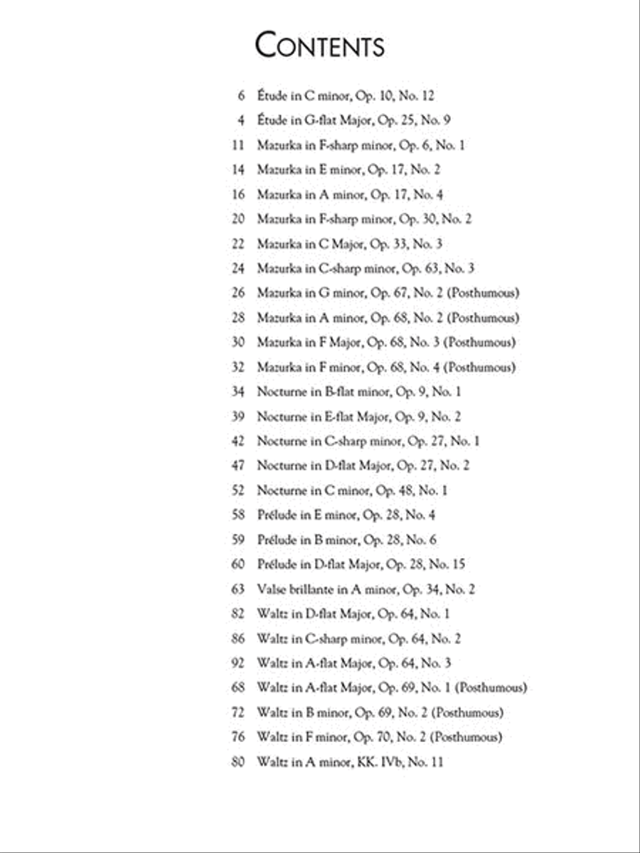 The Indispensable Chopin Collection – 28 Famous Piano Pieces The Indispensable Chopin Collection – 28 Famous Piano Pieces Piano Solo scores gallery preview page 2