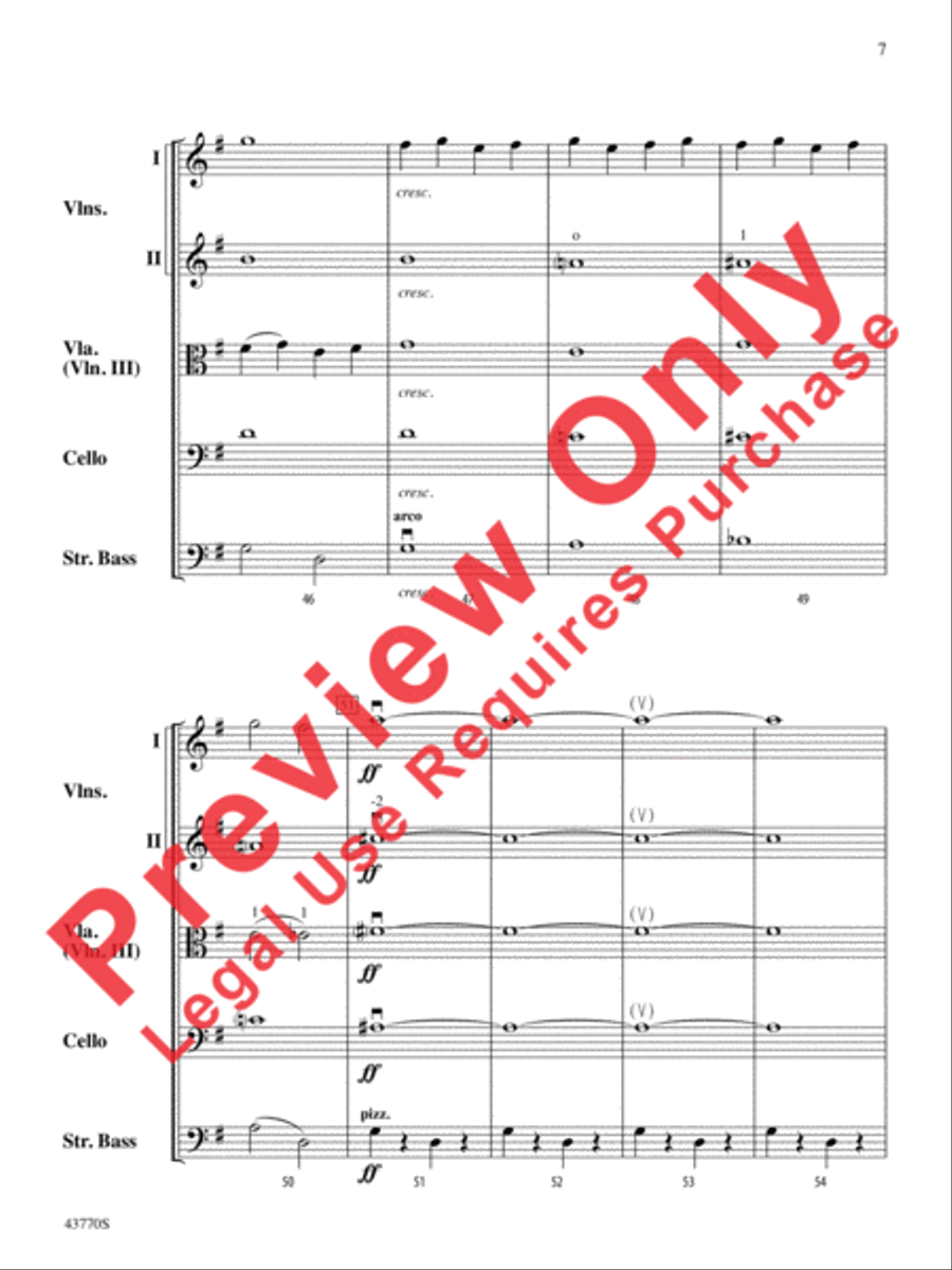Peter Pan Live Peter Pan Live String Orchestra scores gallery preview page 8