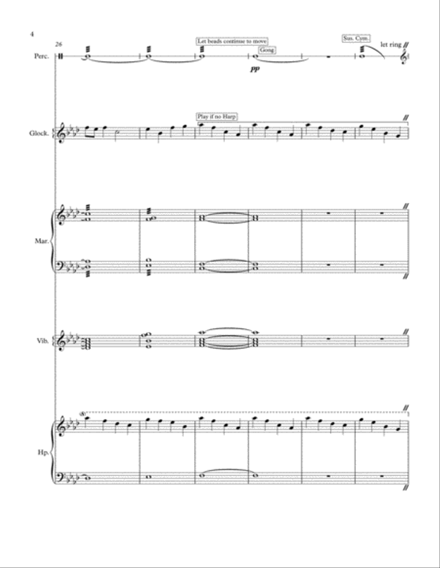 Shores Percussion Ensemble scores gallery preview page 4