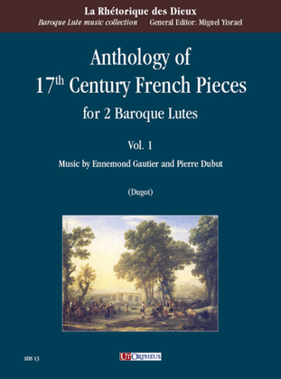 Book cover for Anthology of 17th Century French Pieces for 2 Baroque Lutes - Vol. 1