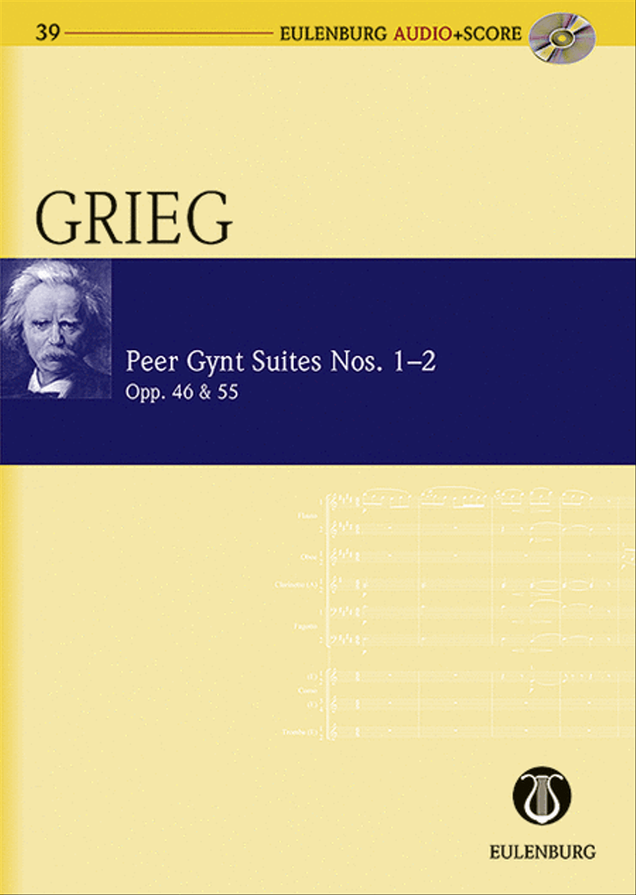 Peer Gynt Suites Nos. 1 and 2 Op. 46/Op. 55 Orchestra scores gallery preview page 1