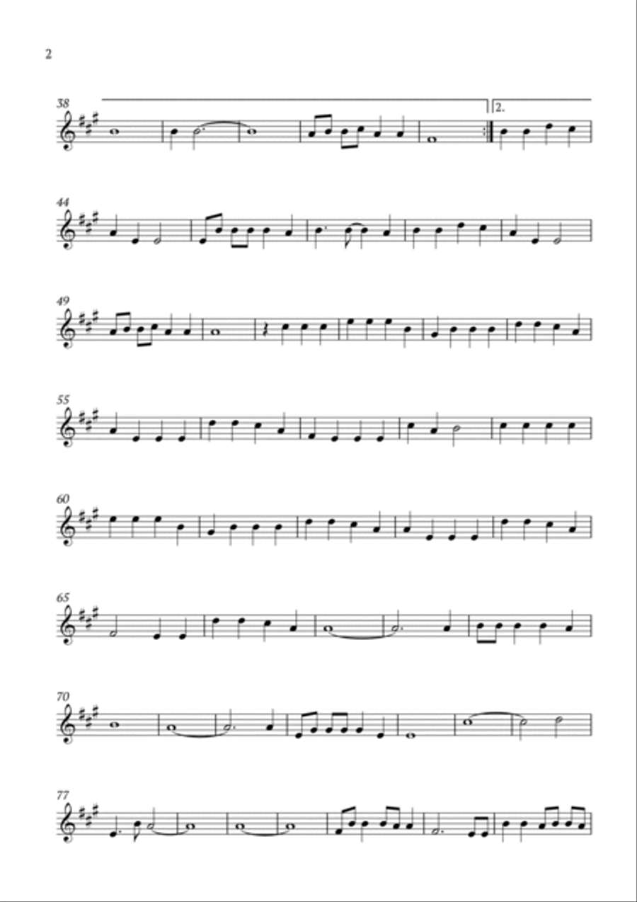 Down Bad Down Bad Baritone Saxophone scores gallery preview page 2