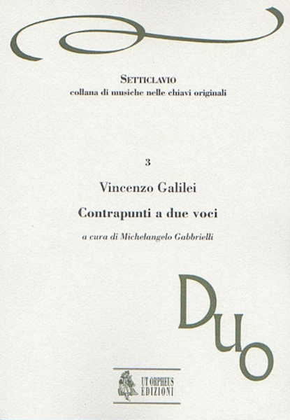 Contrapunti a due voci (Firenze 1584) [original clefs]