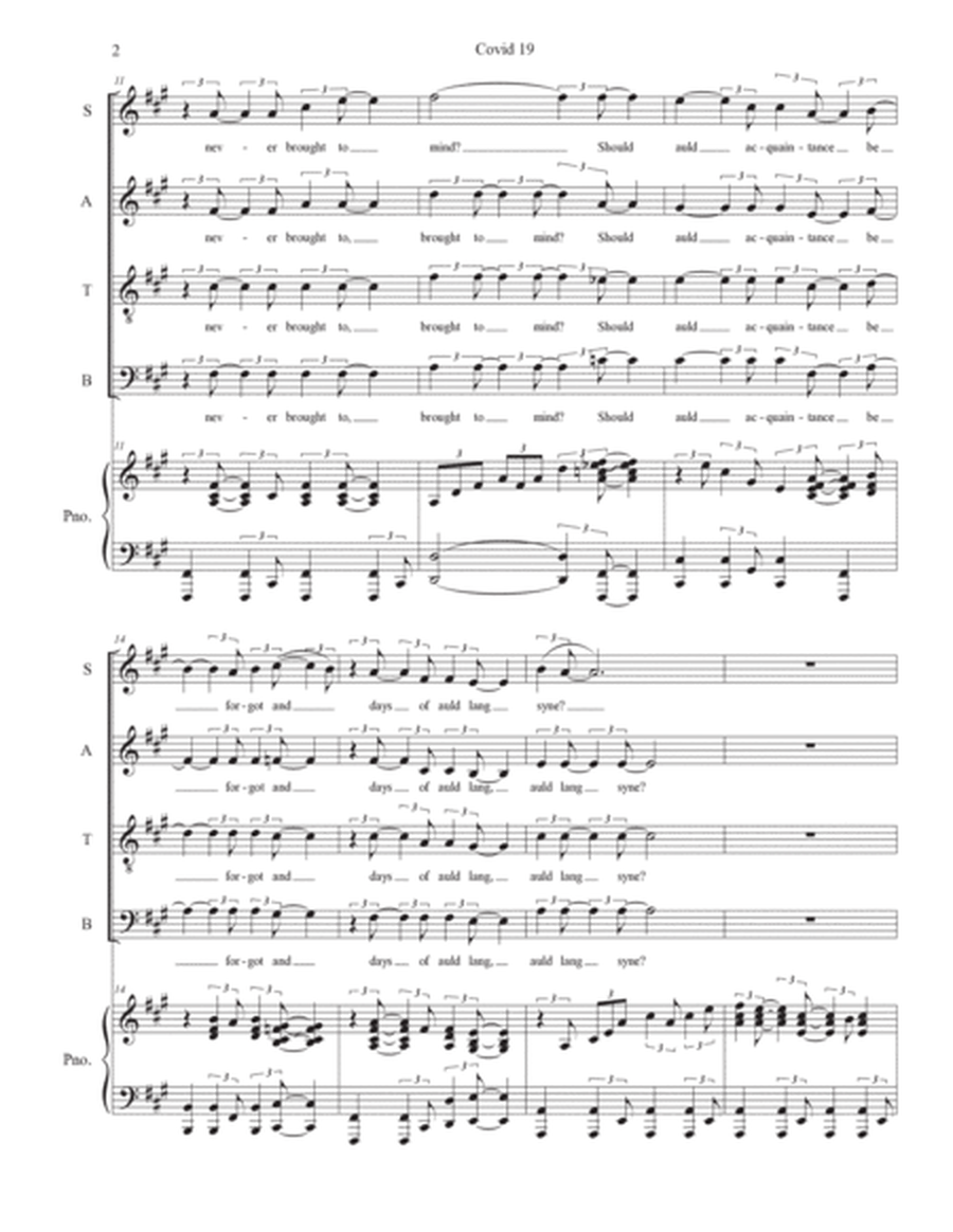 Covid-19 (Vocal Quartet - (SATB) image number null