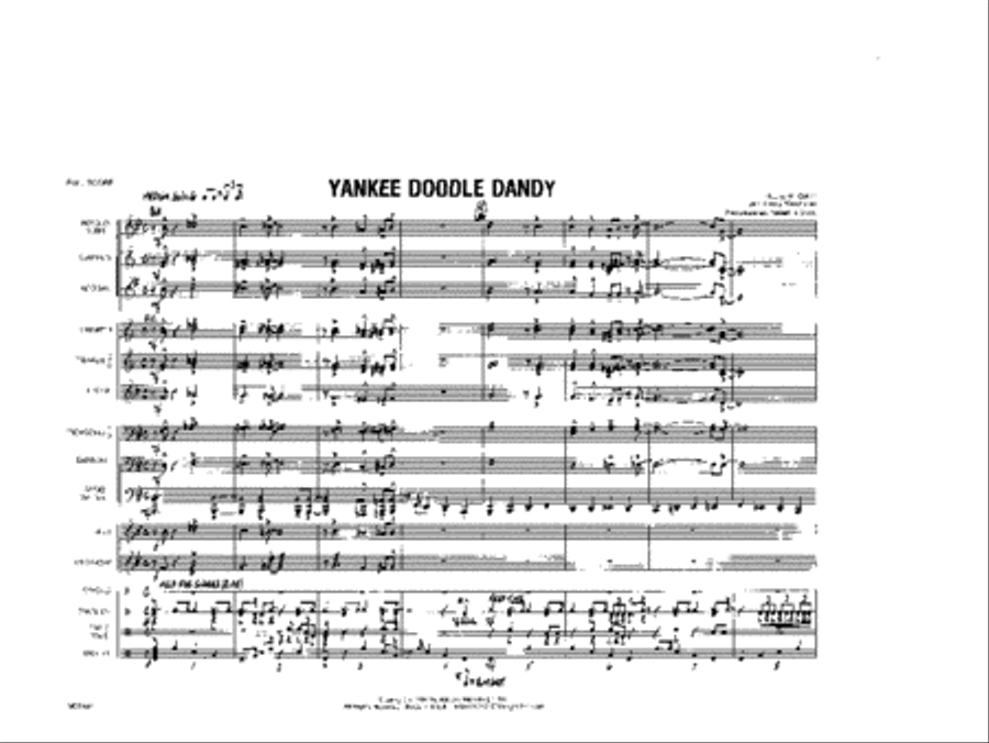 Yankee Doodle Dandy Marching Band scores gallery preview page 2