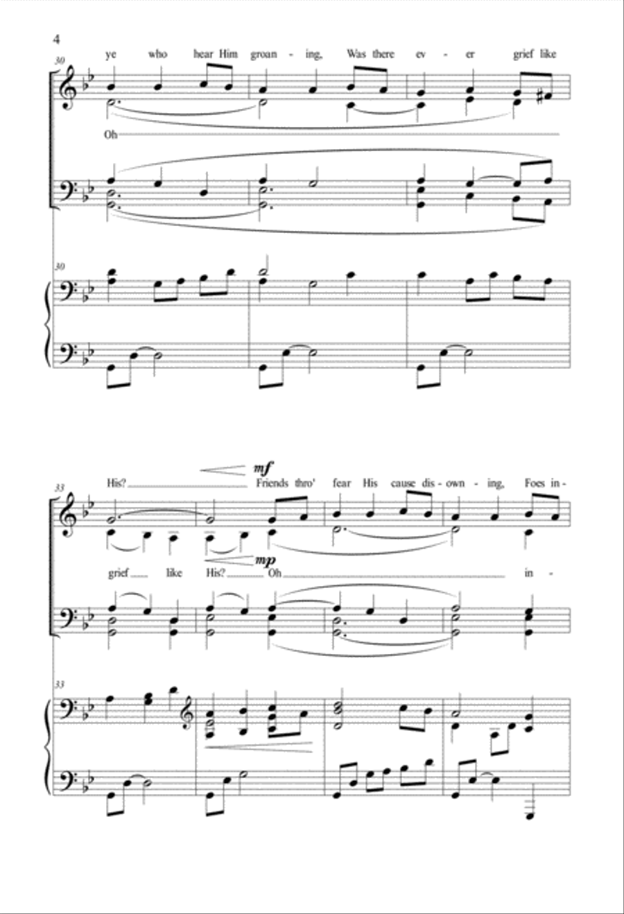 Stricken, Smitten, and Afflicted 4-Part scores gallery preview page 4