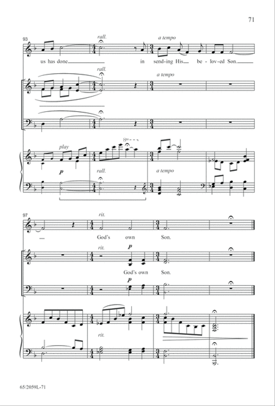 The Christmas Story 3-Part scores gallery preview page 72