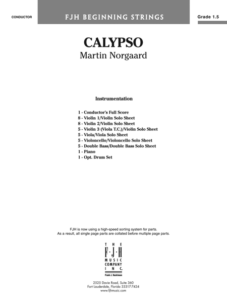 Calypso: Score