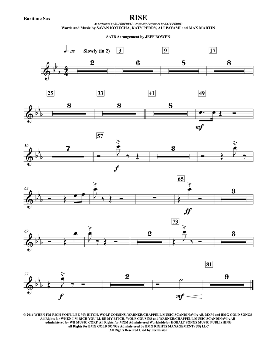 Rise Concert Band scores gallery preview page 5