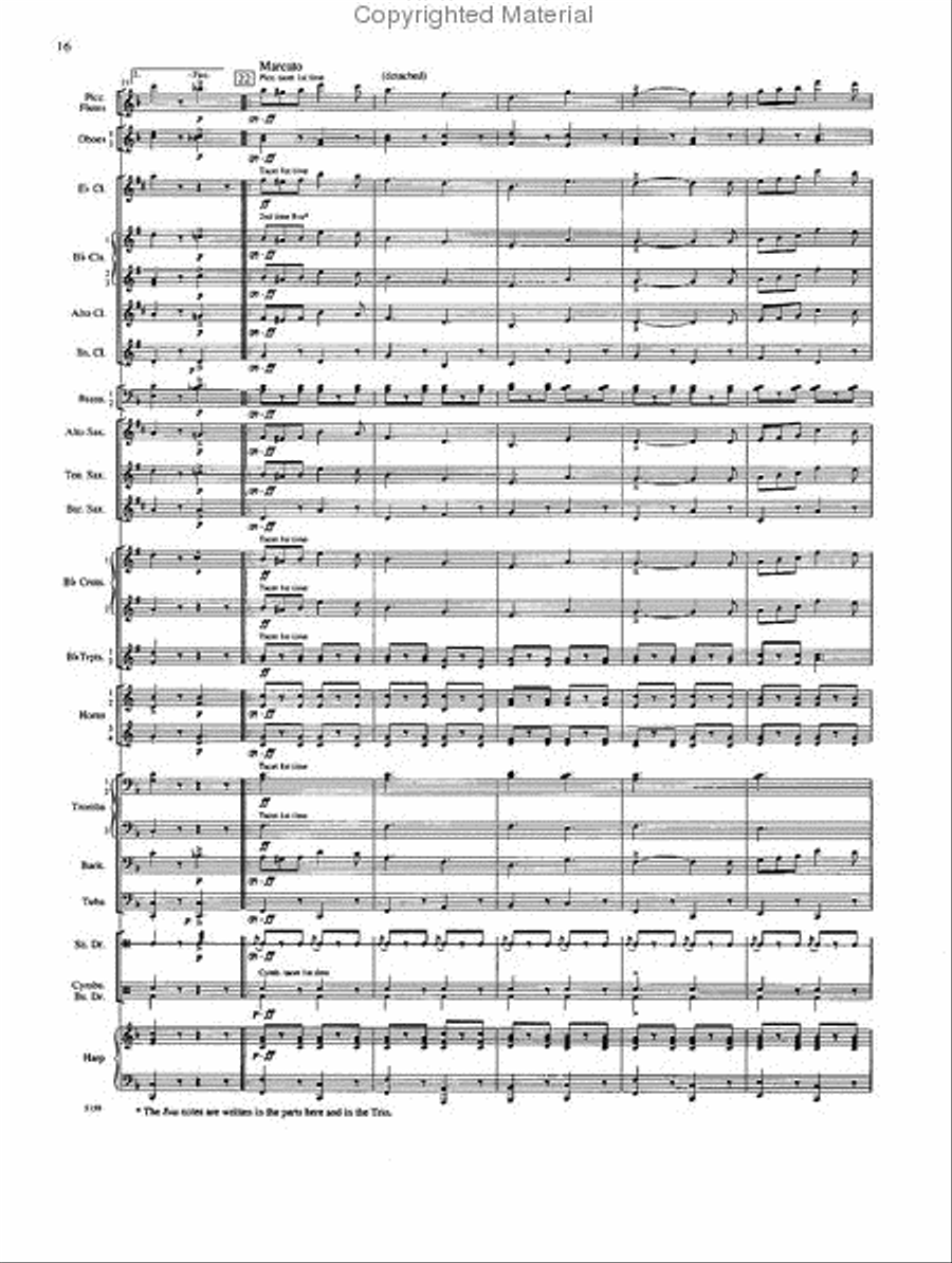 The Liberty Bell Concert Band scores gallery preview page 5
