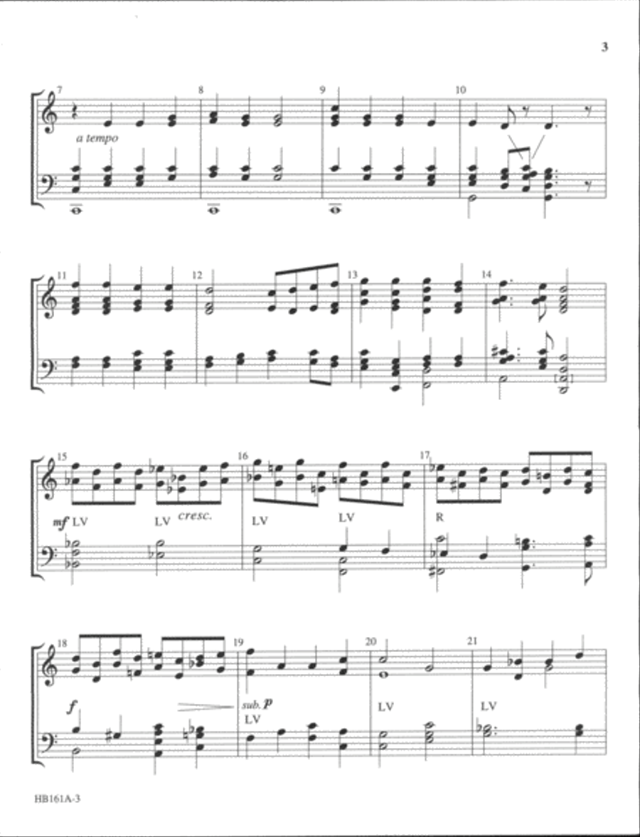 Prayer - handbell part 5-Octaves scores gallery preview page 3
