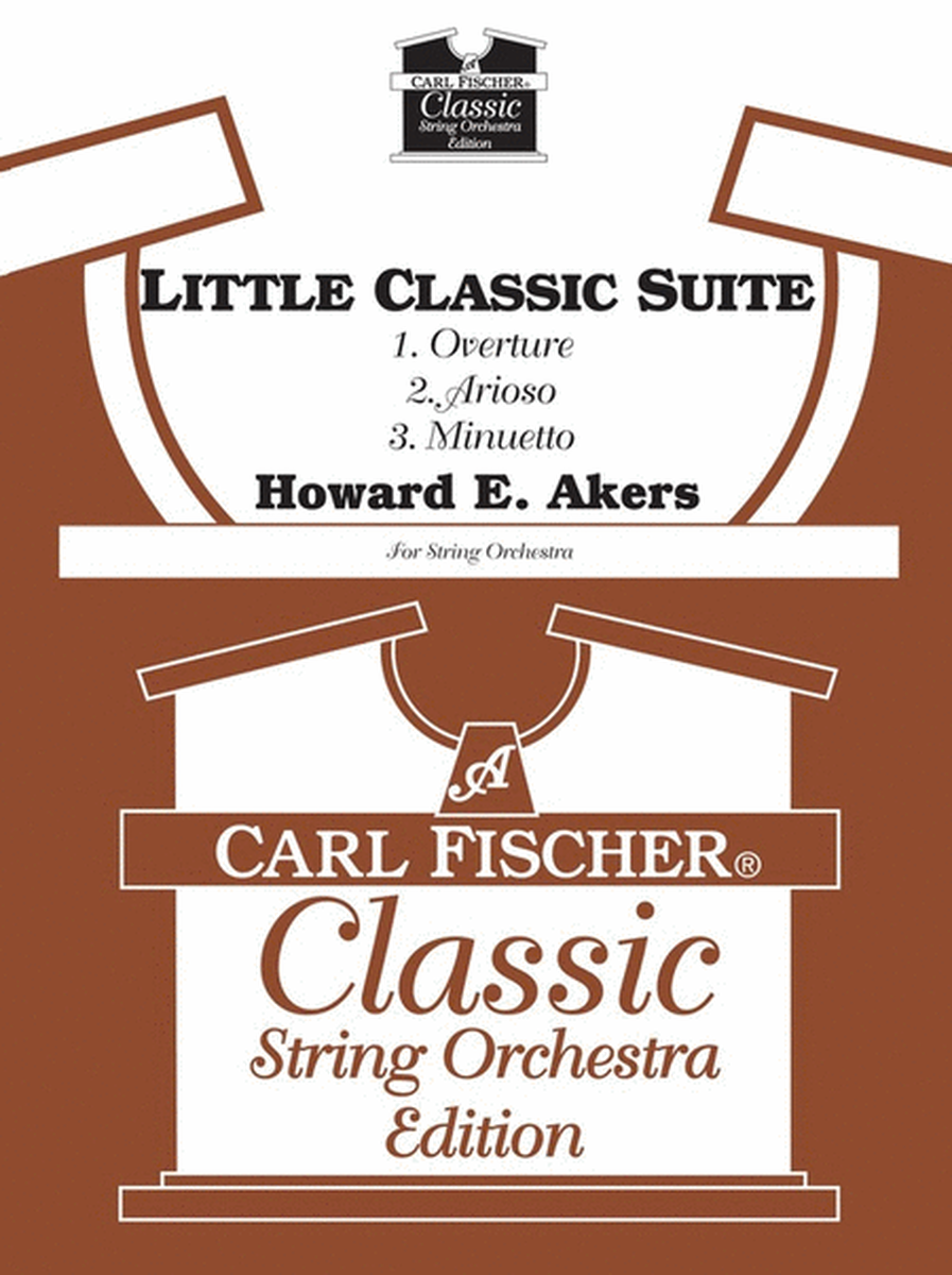 Akers - Little Classic Suite So Sc/Pts