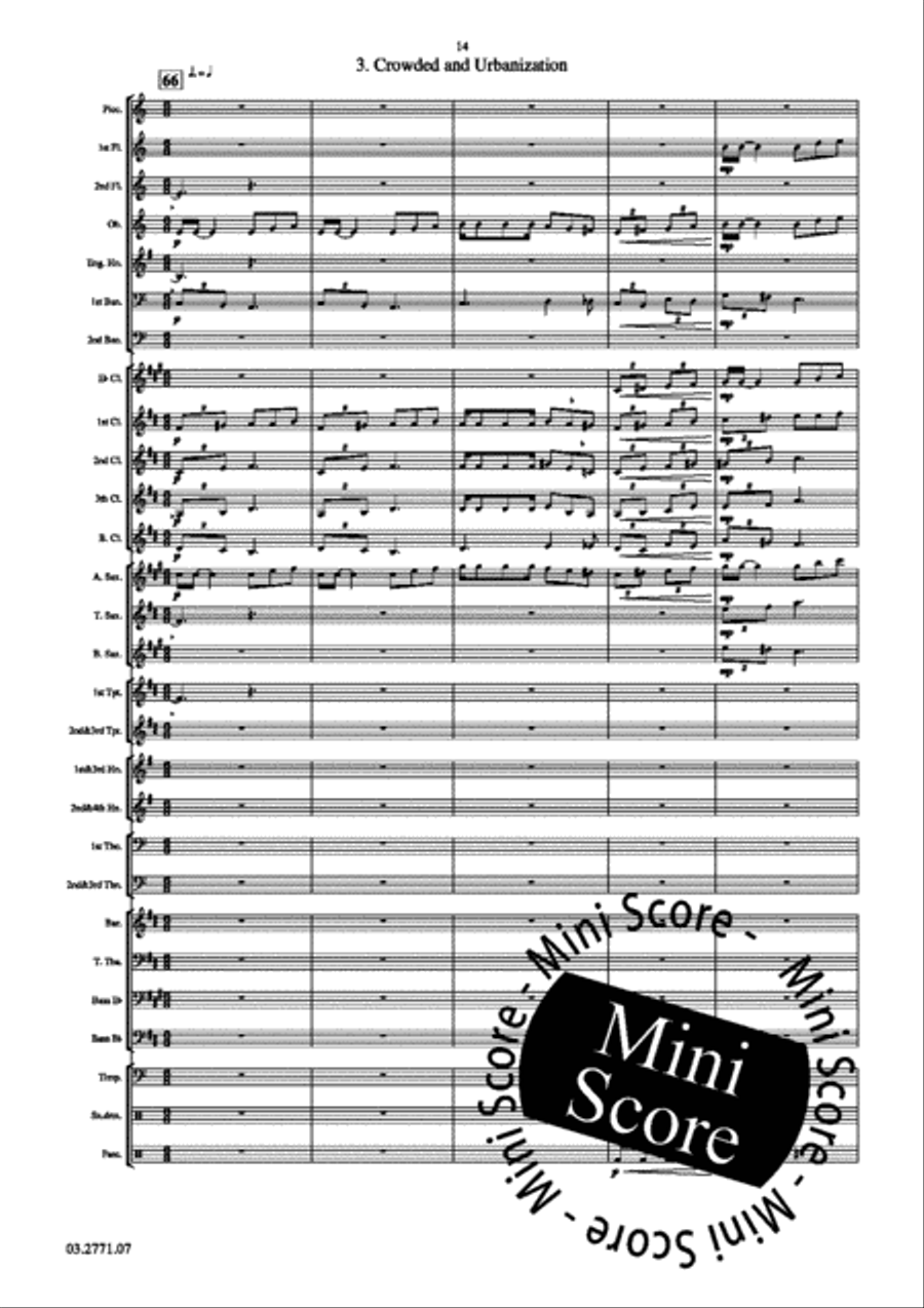 Bound Sketches Concert Band scores gallery preview page 16