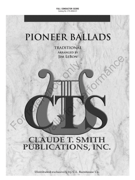 Pioneer Ballads image number null