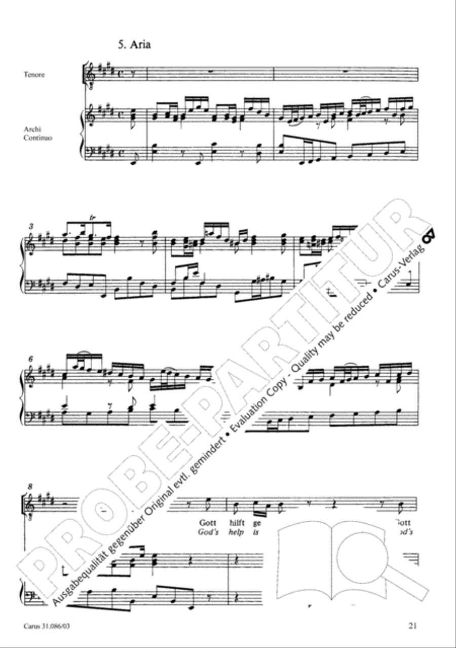 Truly, truly I say to you (Wahrlich, wahrlich, ich sage euch) 4-Part scores gallery preview page 22