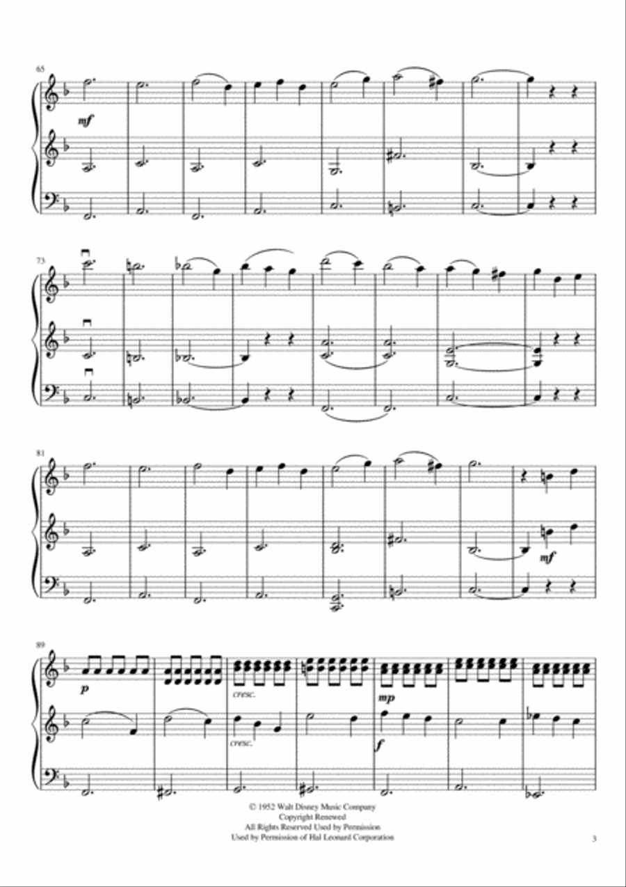 Once Upon A Dream Once Upon A Dream String Trio scores gallery preview page 4