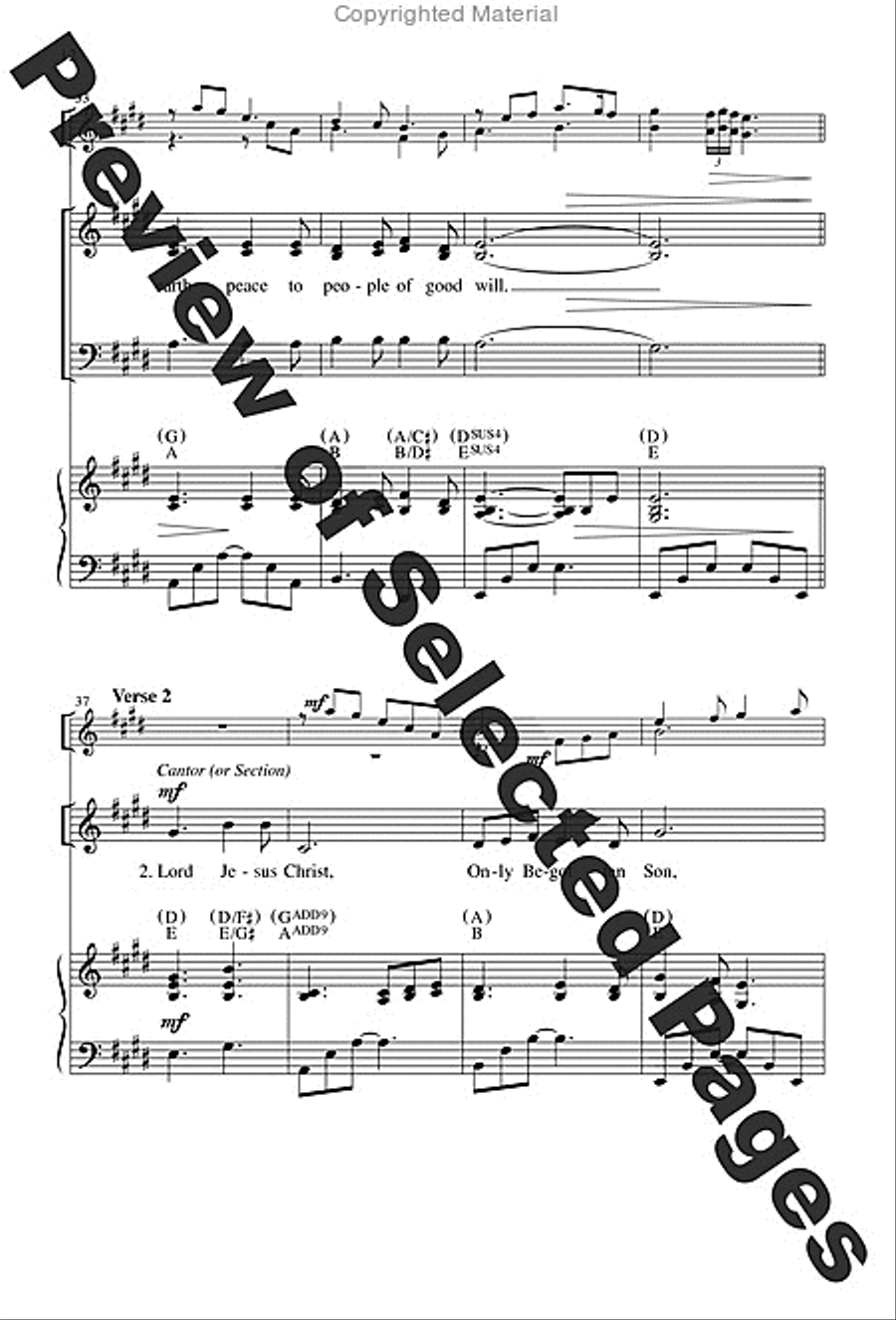 The Glendalough Mass CD scores gallery preview page 8