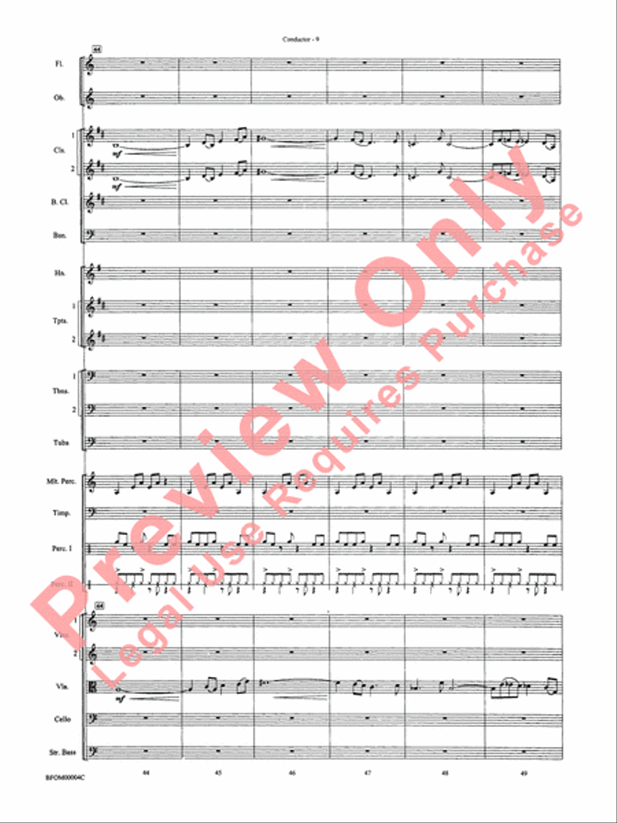 Rites of Tamburo Rites of Tamburo Full Orchestra scores gallery preview page 12