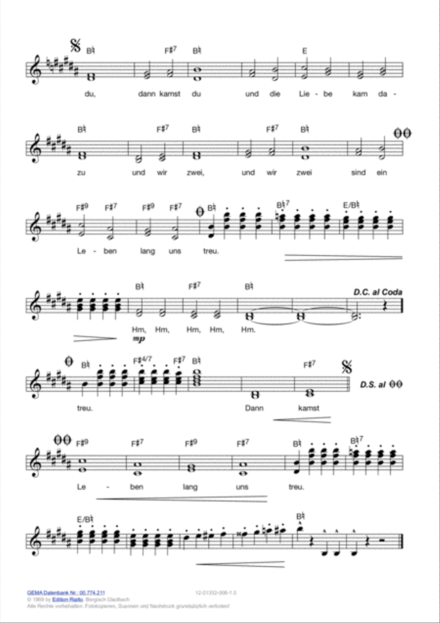 Dann kamst du Dann kamst du Voice scores gallery preview page 5