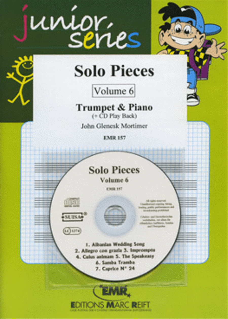 Solo Pieces Vol. 6 Solo Pieces Vol. 6 Trumpet Solo scores gallery preview page 1