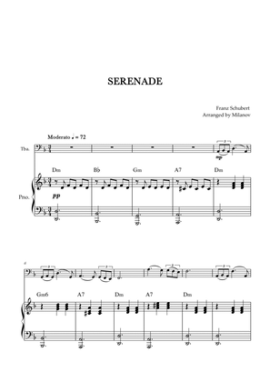 Book cover for Serenade | Schubert | Tuba | Piano | Chords