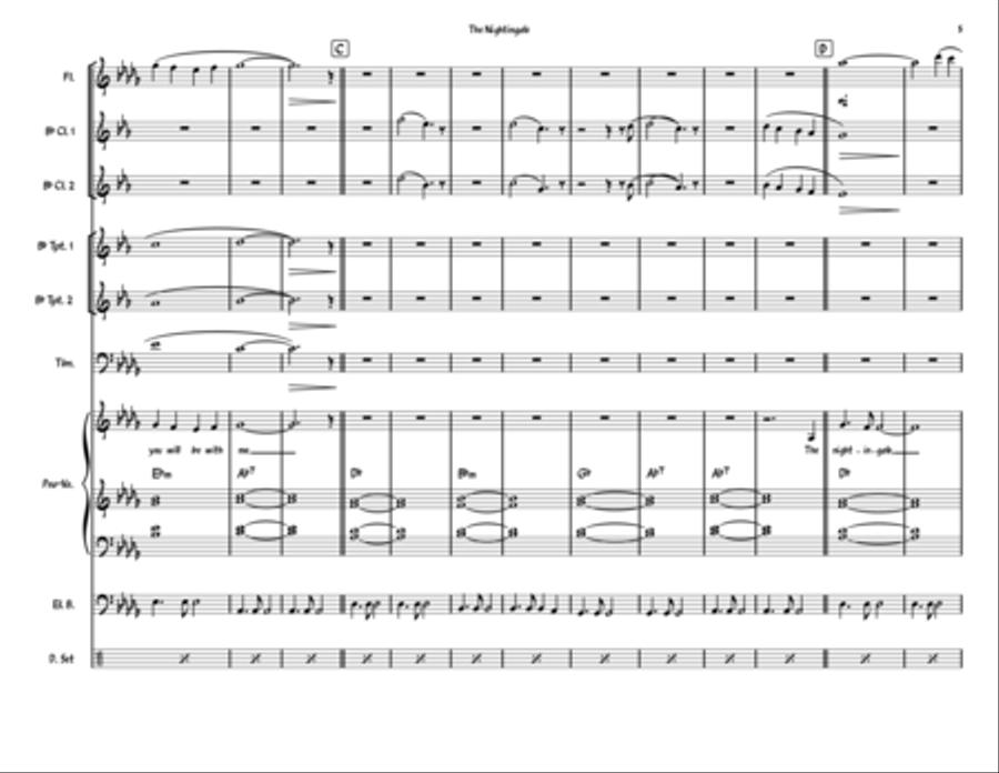 The Nightingale Jazz Ensemble scores gallery preview page 6