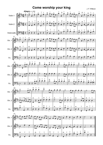 Violin Trio 2 mov I Allegro