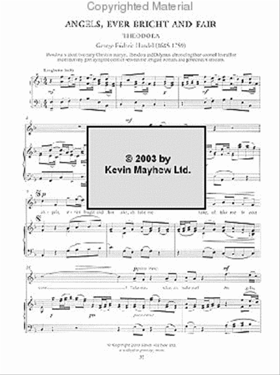 Sacred Soprano Arias Voice Solo scores gallery preview page 3