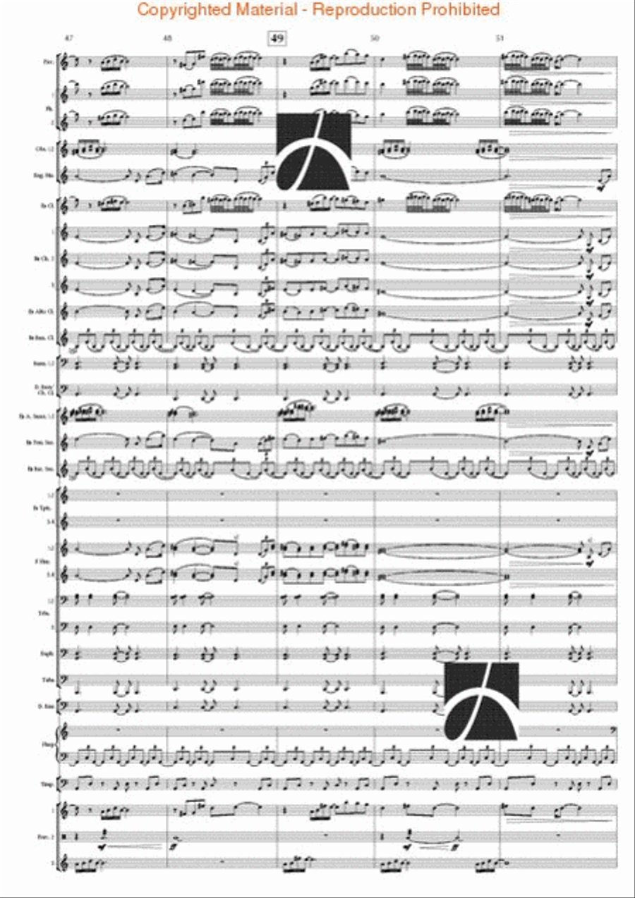 Aquarium Concert Band scores gallery preview page 9