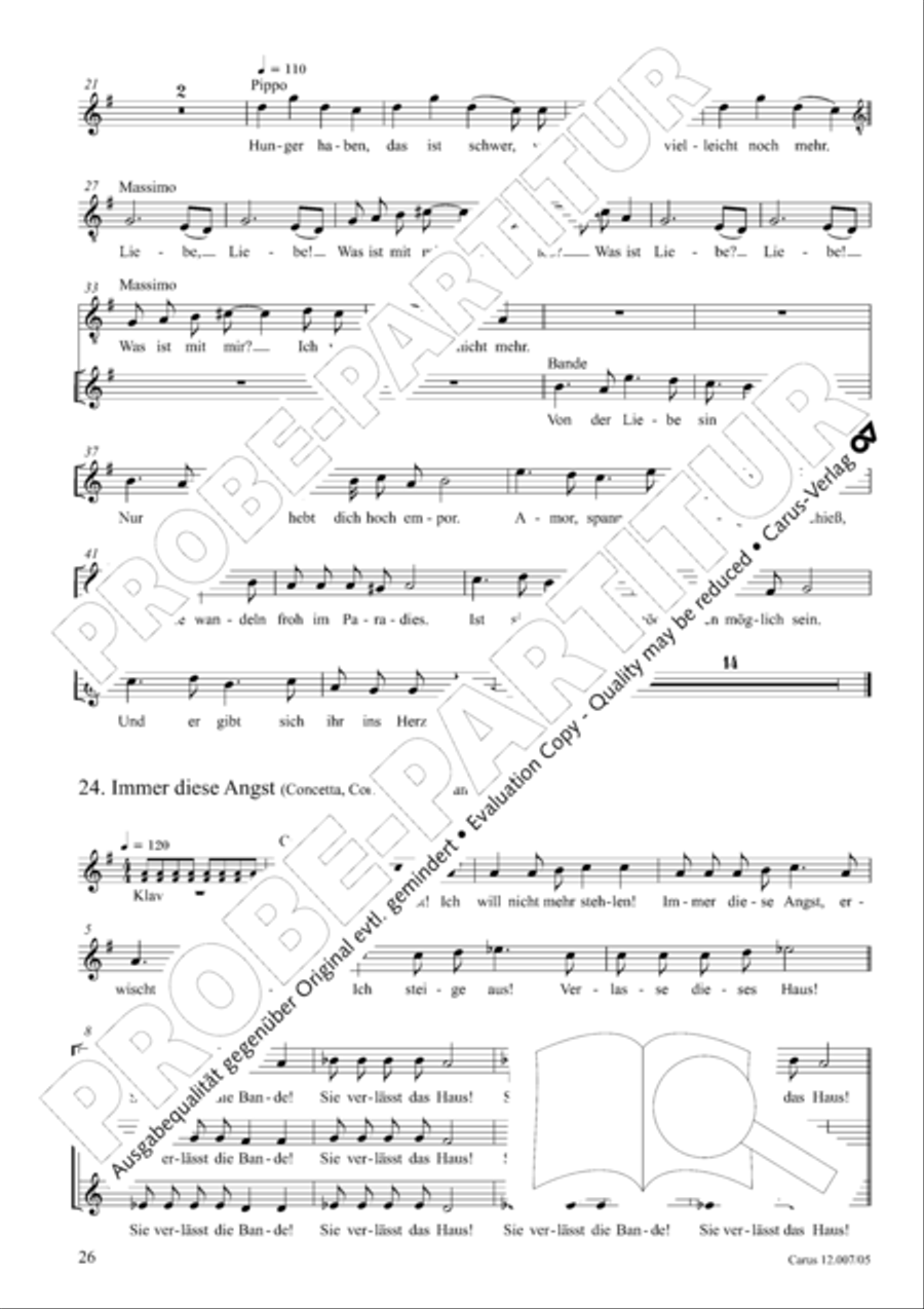 La Piccola Banda Children's Choir scores gallery preview page 27