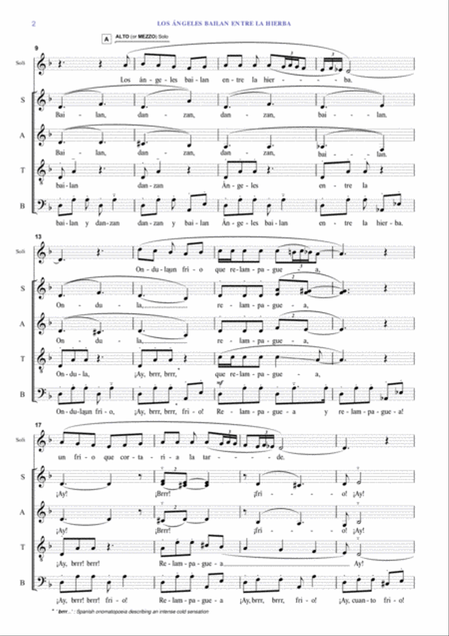 LOS ANGELES BAILAN ENTRE LA HIERBA Divisi scores gallery preview page 6