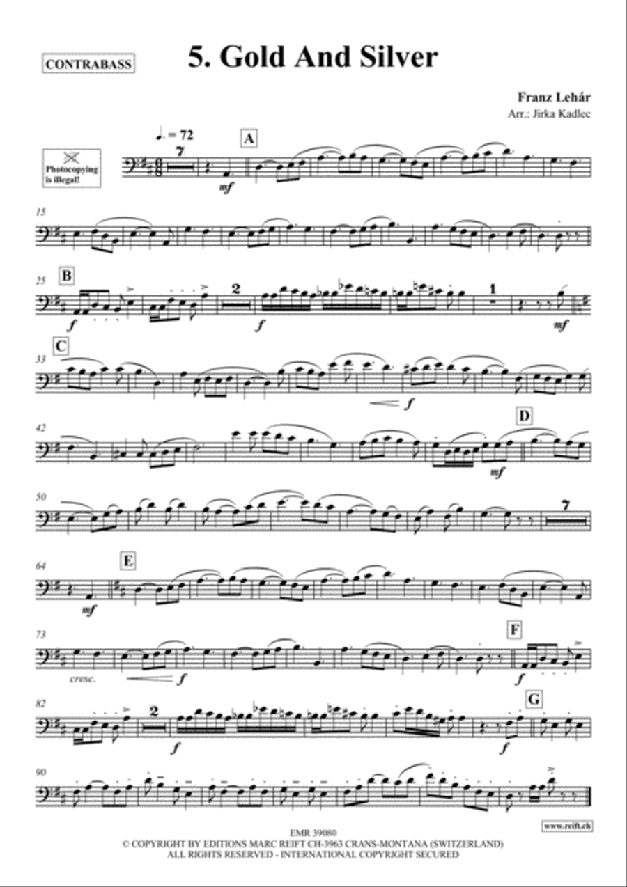 12 Greatest Dance Party Hits Double Bass scores gallery preview page 6
