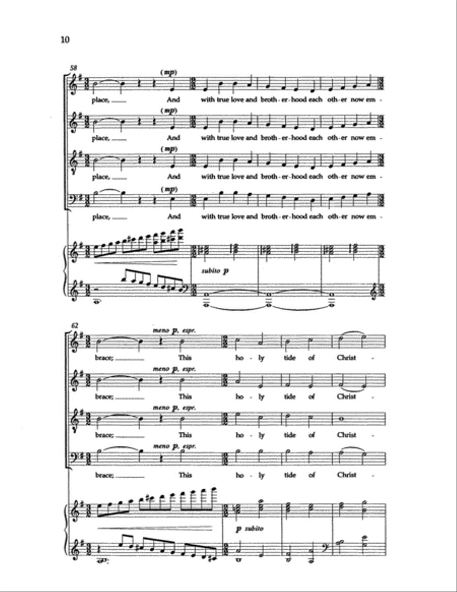 A Christmas Garland 4-Part scores gallery preview page 19