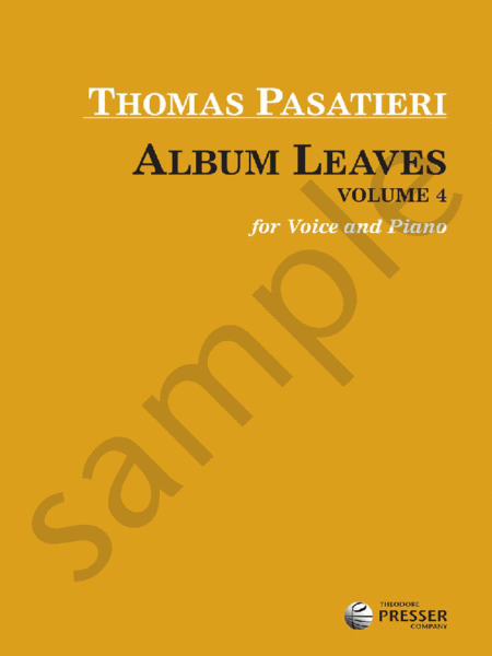 Album Leaves, Vol. 4