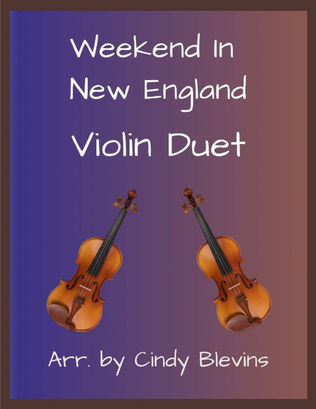 Book cover for Weekend In New England